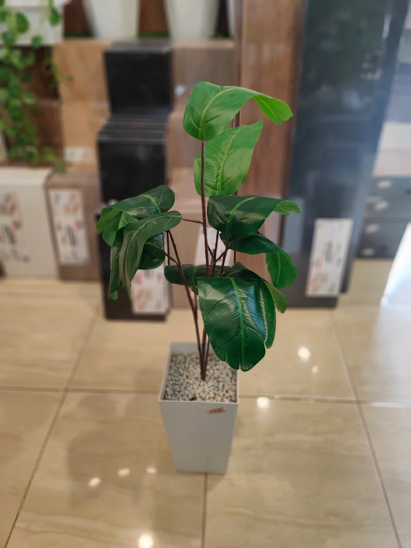نبتة خضراء اصطناعية في أصيص – 80 سم