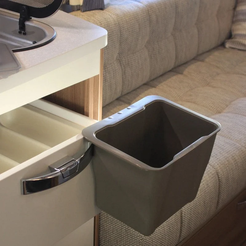 Afvalemmer Inbouw 5L Grijs - Fjord Outdoor