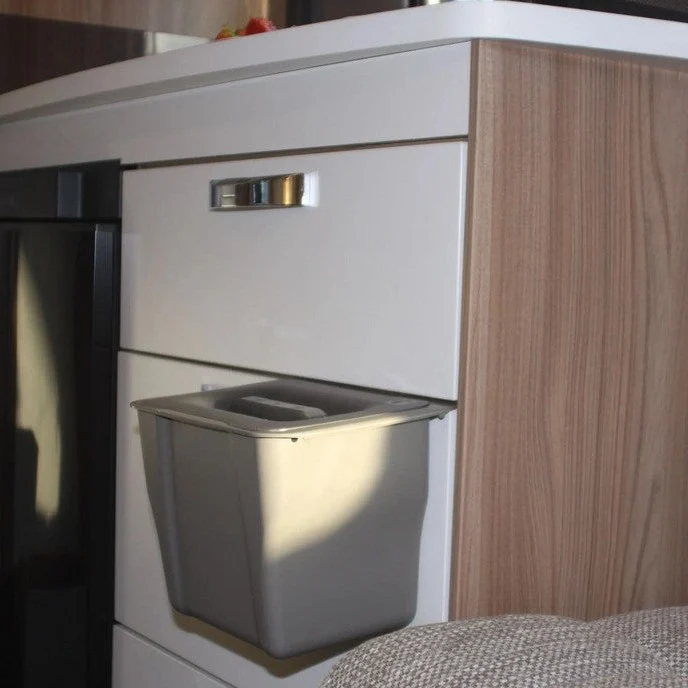 Afvalemmer Inbouw 5L Grijs - Fjord Outdoor