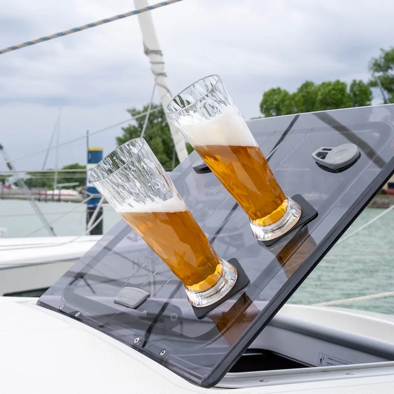 Magnetische kunststofglazen set van 2 stuks in verschillende uitvoeringen - Silwy