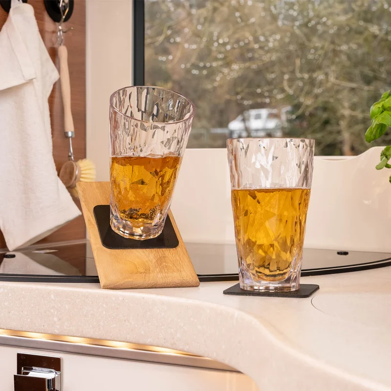 Magnetische kunststofglazen set van 2 stuks in verschillende uitvoeringen - Silwy