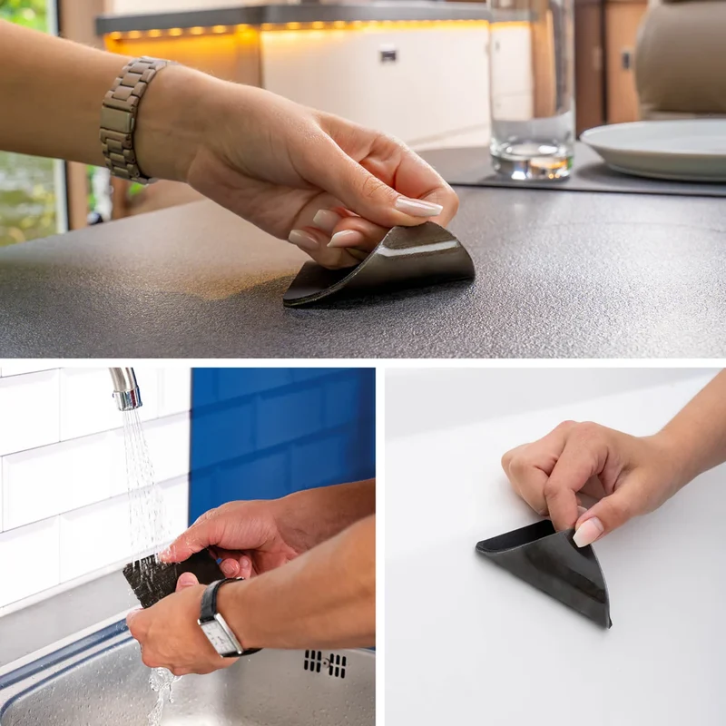 Magnetische kunststofglazen set van 2 stuks in verschillende uitvoeringen - Silwy