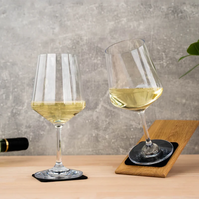 Magnetische kunststofglazen set van 2 stuks in verschillende uitvoeringen - Silwy