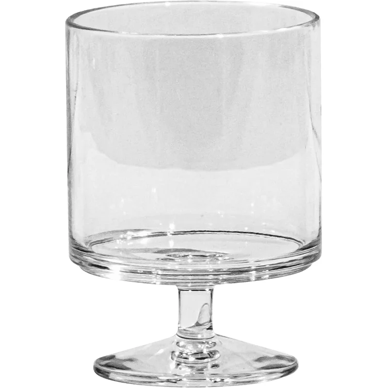 Wijnglas prachtige kwaliteit kunststof - stapelbaar - transparant - 27 cl - Abode