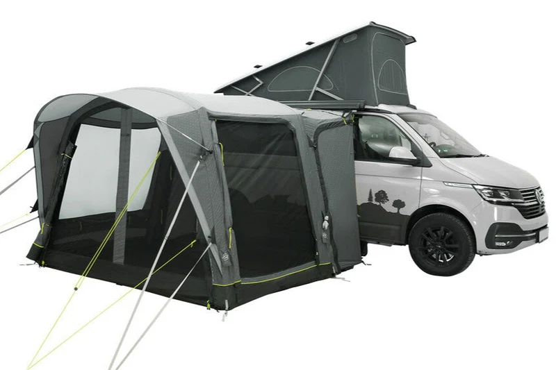Outwell Vehicle Awing California Highway - drive away opblaasbare luifel voor campervan