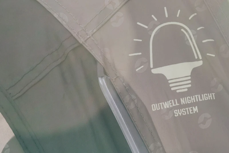 Outwell Vehicle Awing California Highway - drive away opblaasbare luifel voor campervan