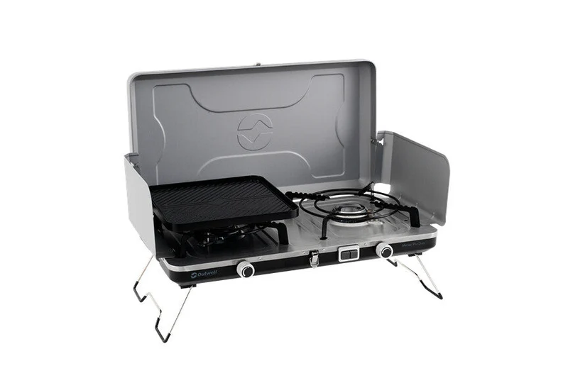 Outwell 2-pits gasvuur Merapi Pro Duo Deluxe Stove