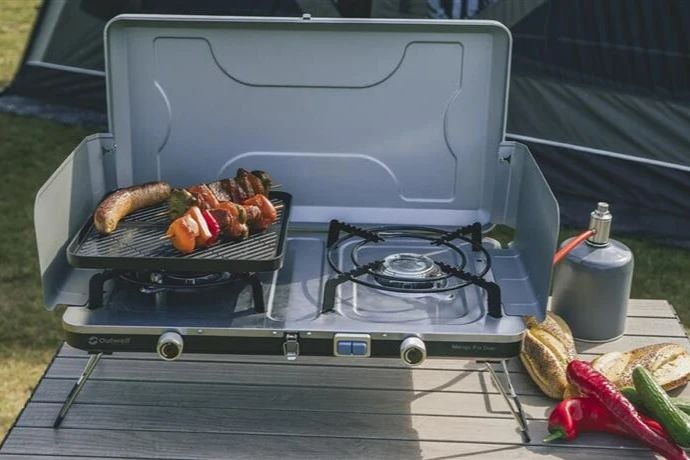 Outwell 2-pits gasvuur Merapi Pro Duo Deluxe Stove