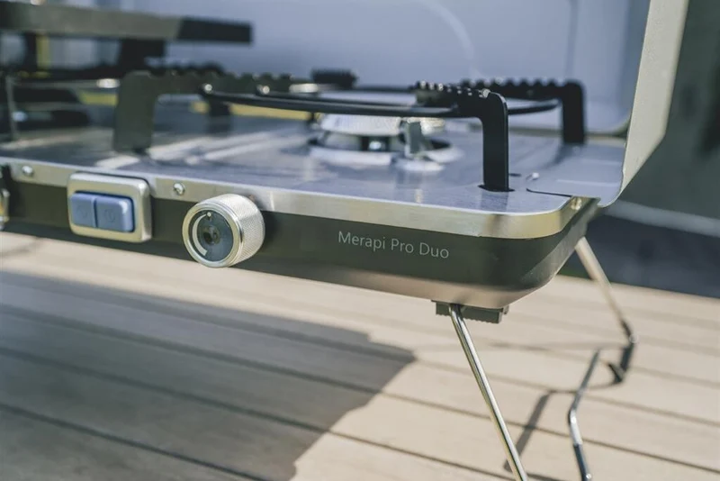Outwell 2-pits gasvuur Merapi Pro Duo Deluxe Stove