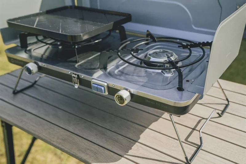 Outwell 2-pits gasvuur Merapi Pro Duo Deluxe Stove