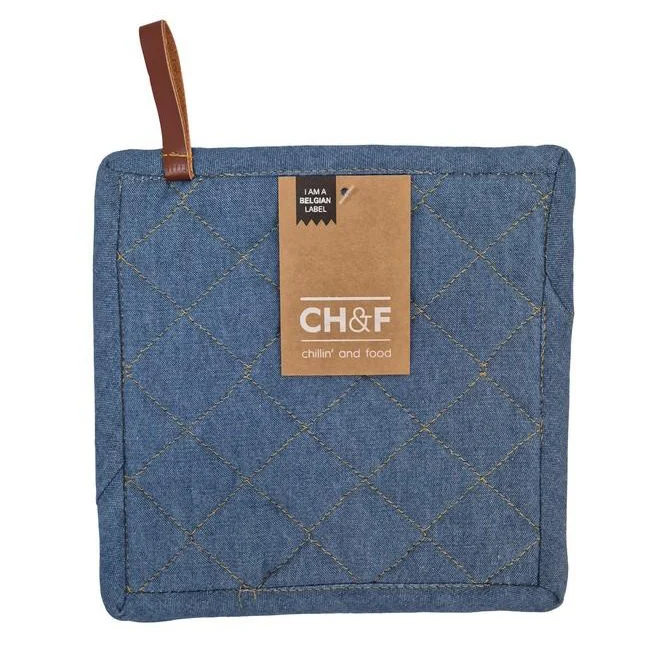 Pannenlap en ovenwant in 1 met silicone dots - Ch&f