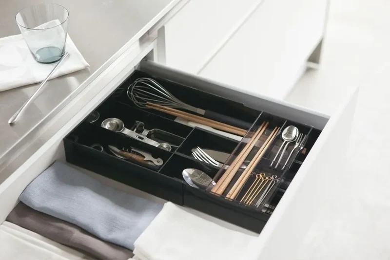Uitschuifbare bestek lade organizer Tower - Yamazaki