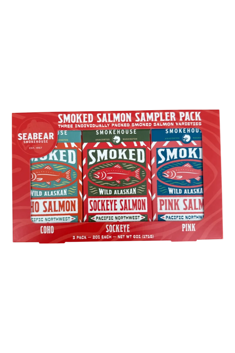2 Oz Smoked Salmon Sampler Pack
