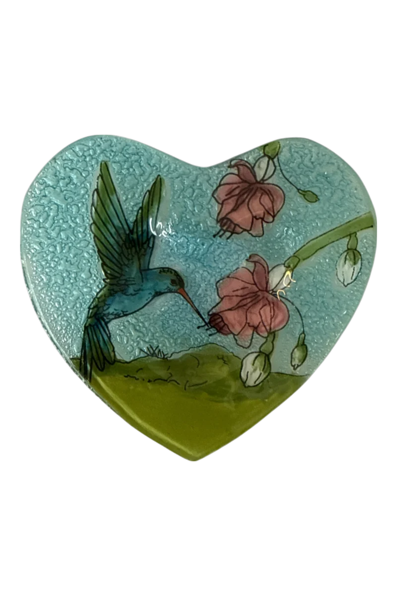 Decorative Glass Trinket Plates