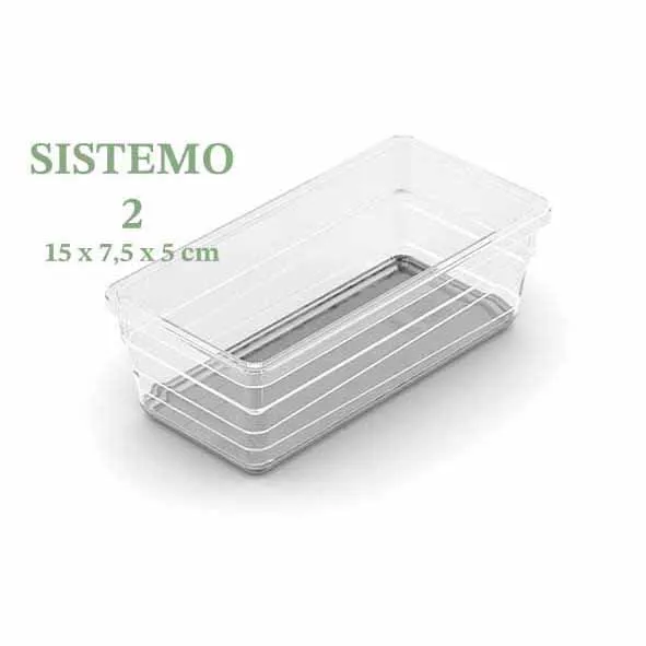 Curver Sistemo transparante ladebakjes