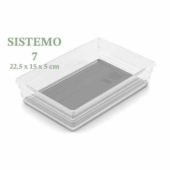 Curver Sistemo transparante ladebakjes