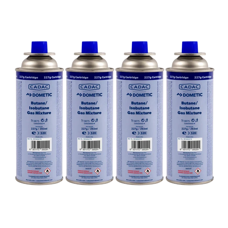 Gascartridge 227 g met bajonet aansluiting - 4 pack - Cadac