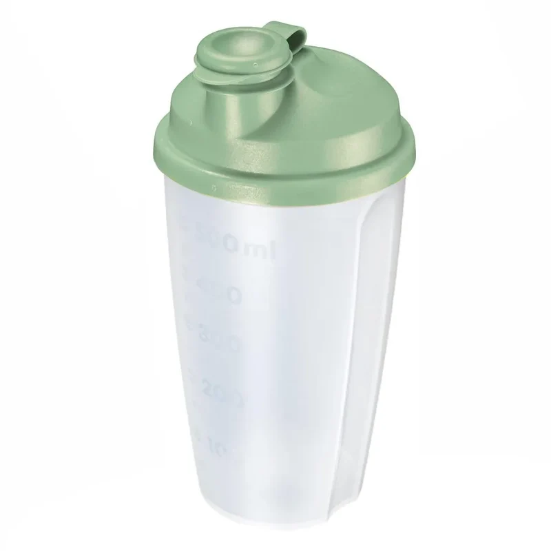 Dressingshaker uit kunststof - zacht groen - 500 ml - Westmark