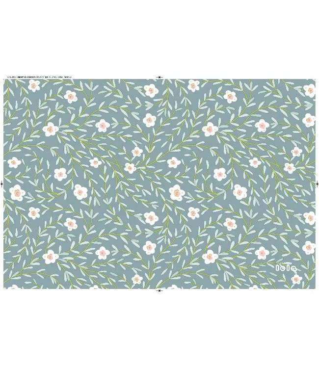 Placemat 30x45cm anti-slip Wild & Free Dusk Blue