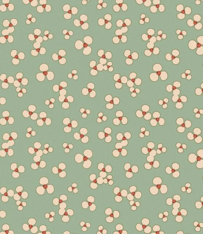 Placemat 3x45cm anti-slip Niwa Green Tea- Finesse