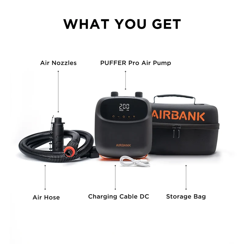 Oplaadbare luchtpomp - Airbank Puffer Pro