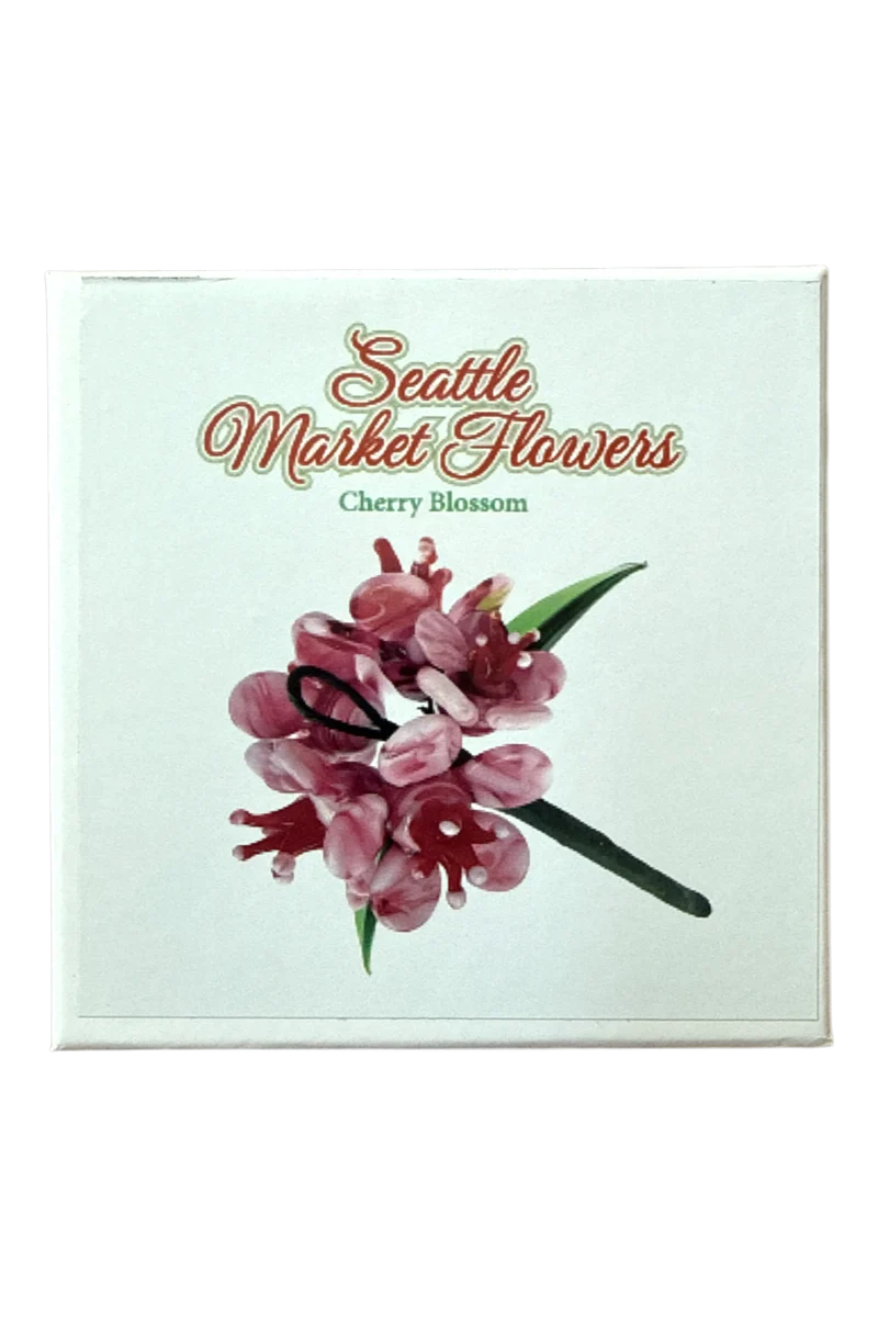 Market Flower Glass Ornaments