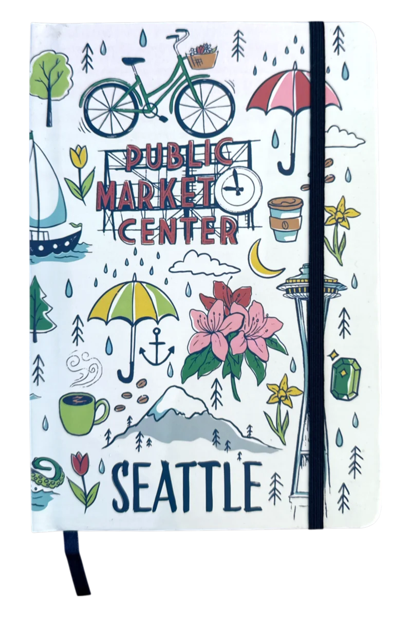 Seattle Icons Notebook 8.5 x 5.75"