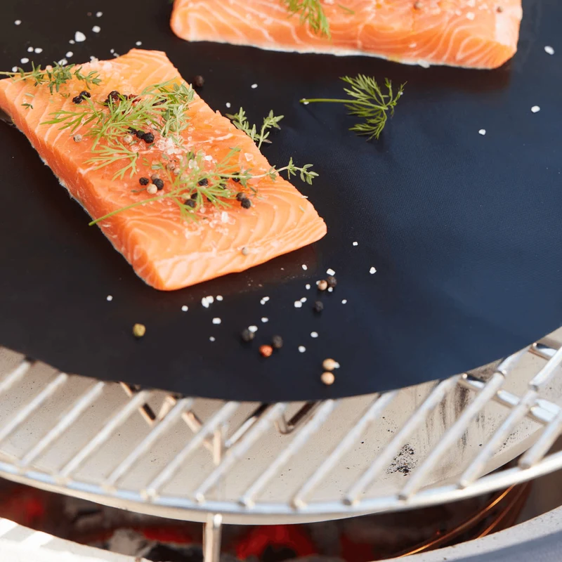 Set van 2 premium grillmatten van 32 cm voor de BBQ - Barbecook