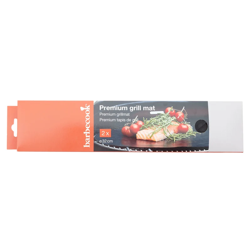 Set van 2 premium grillmatten van 32 cm voor de BBQ - Barbecook