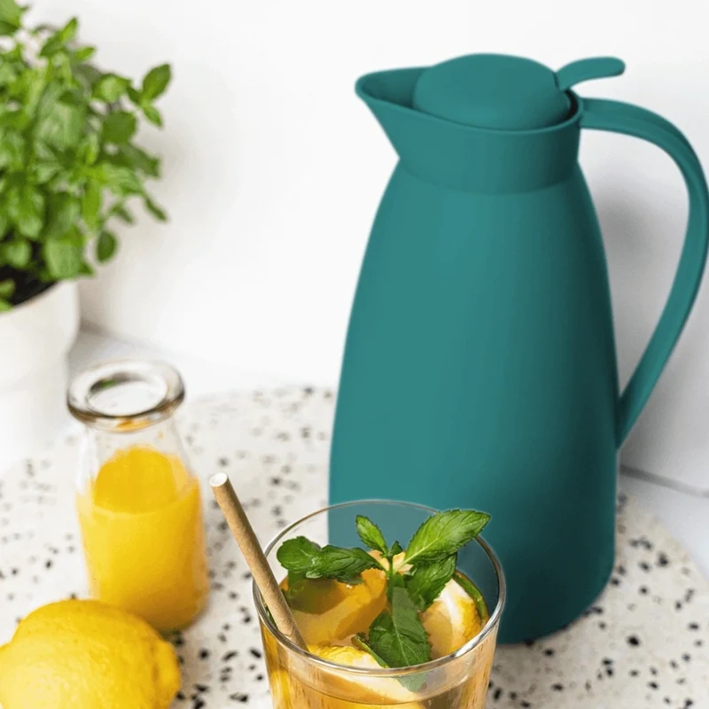 Geïsoleerde schenkkan van 1 liter Eco - rechtstreeks koffie thee zetten of warm houden - Alfi