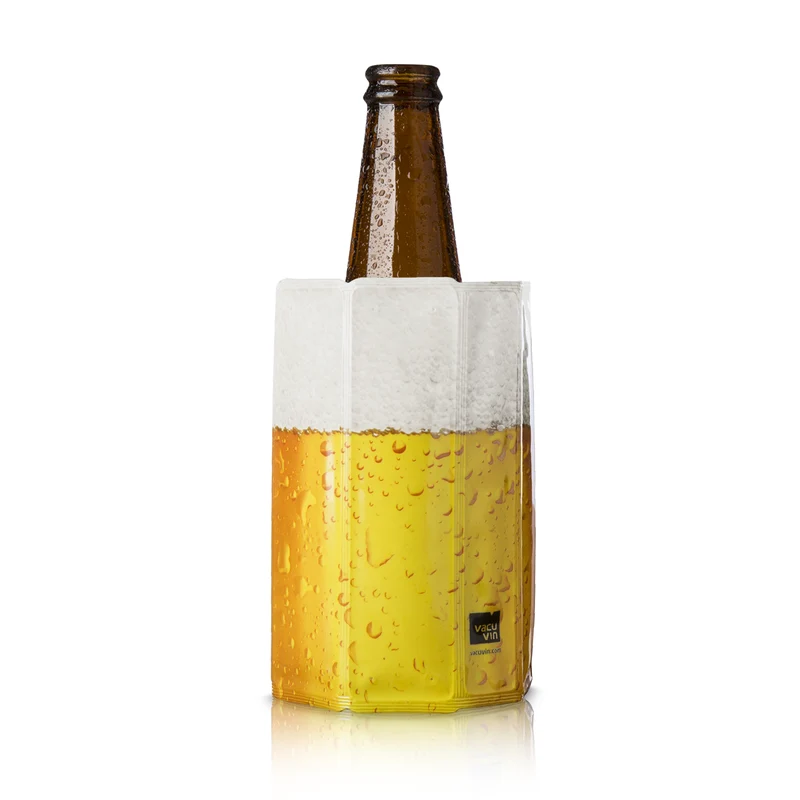 Vacu Vin bierfles koelhoes voor koude drankjes