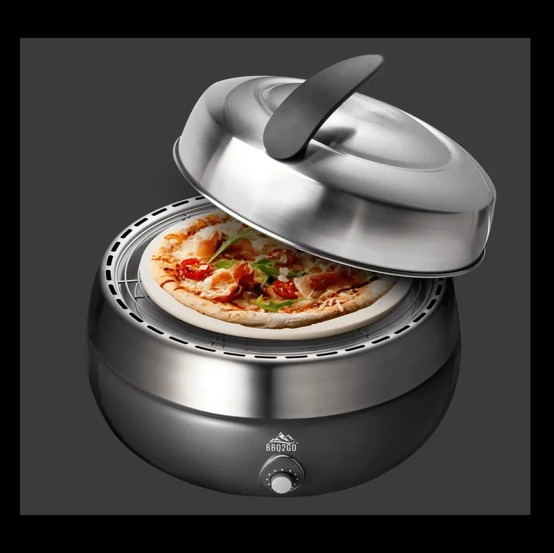 Rookvrije houtskool bbq BBQ2GO opstart in 5 minuten > accessoires