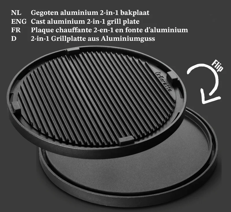 Rookvrije houtskool bbq BBQ2GO opstart in 5 minuten > accessoires