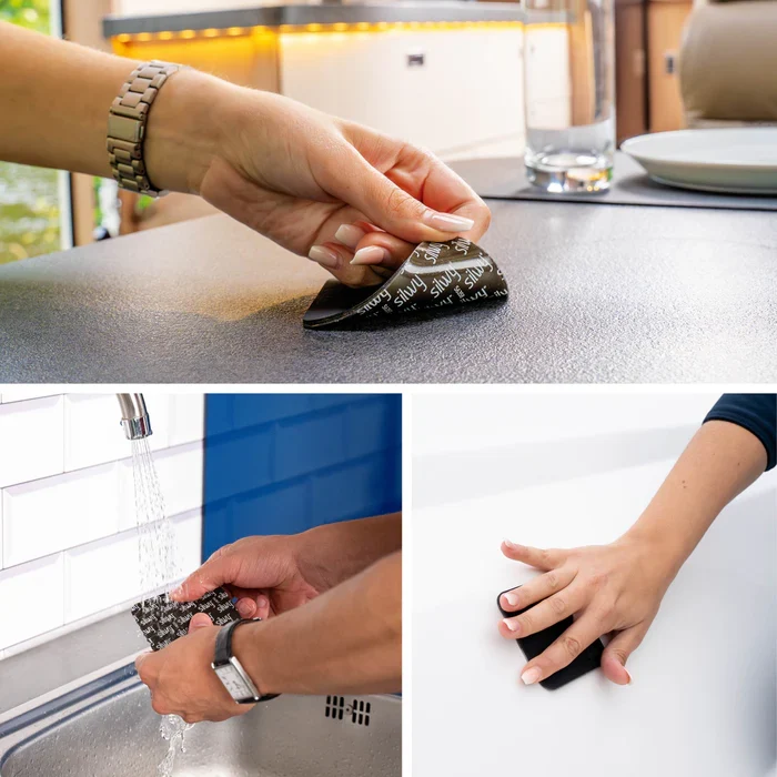 Universele magnetische houder voor blikjes en flessen + pad - Sliwy
