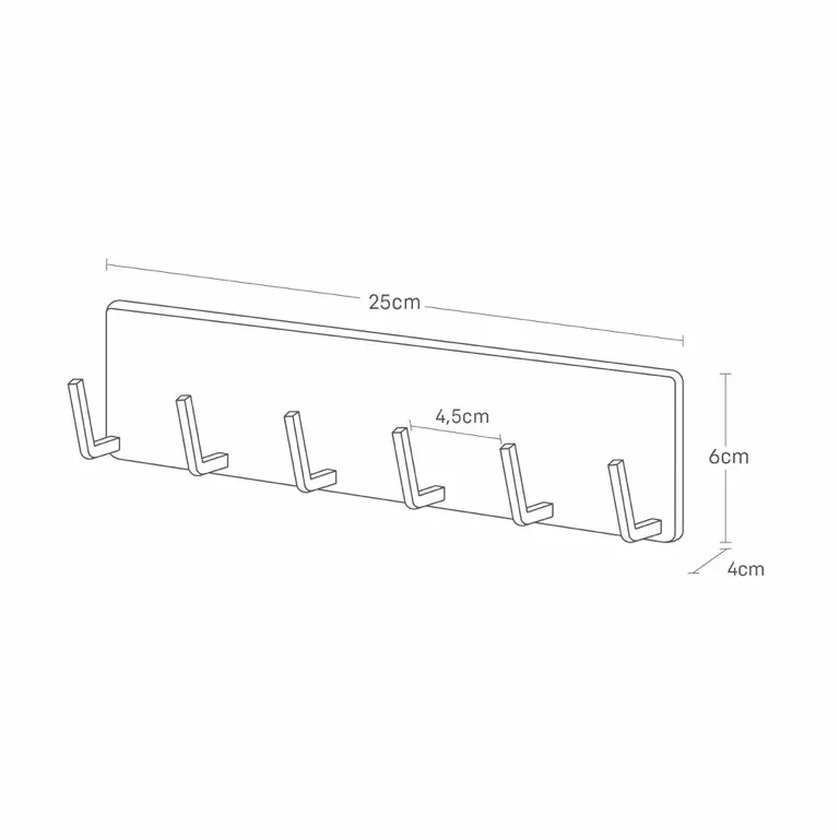 Tower Keukengereedschap strip Film hook - Yamazaki