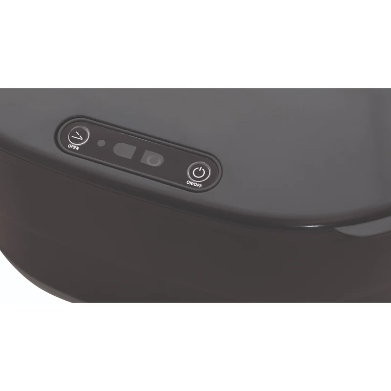 Opvouwbare afvalemmer met sensor - zwart - EuroTrail