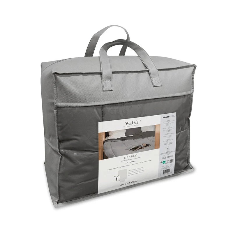 Travel Dekbed - 1 of 2 persoons in grijs of taupe - Walra
