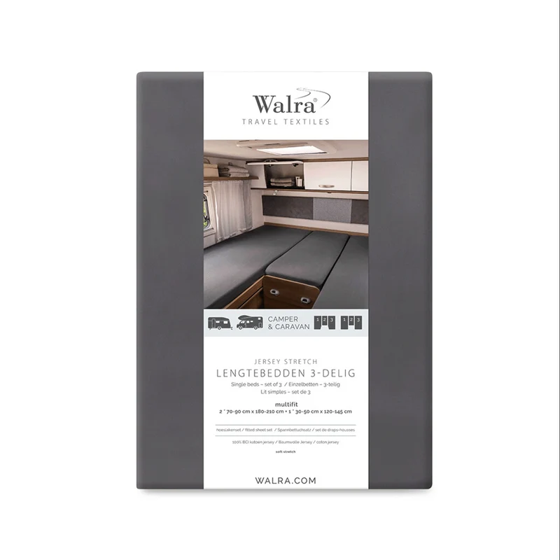 Walra Jersey hoeslaken (3-delig)