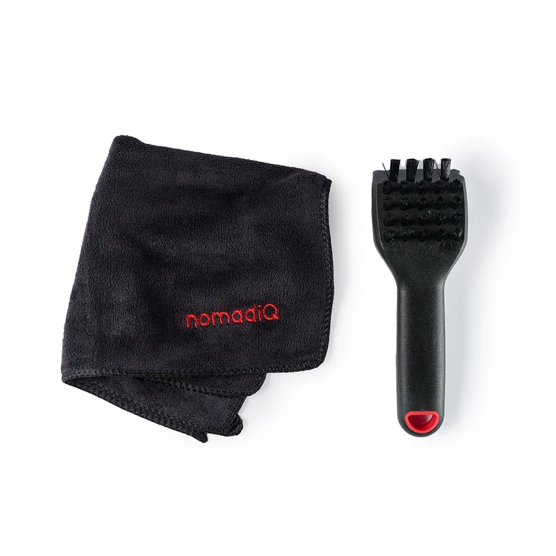 NomadiQ accessoires voor BBQ: grillplaten, gasslangen en schoonmaak