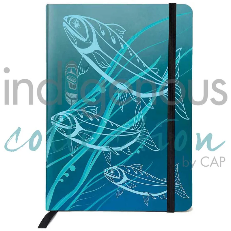 Return Journal - artwork by Indigenous Artist, Jessica McCallum Miller (Hlox Majagalee)