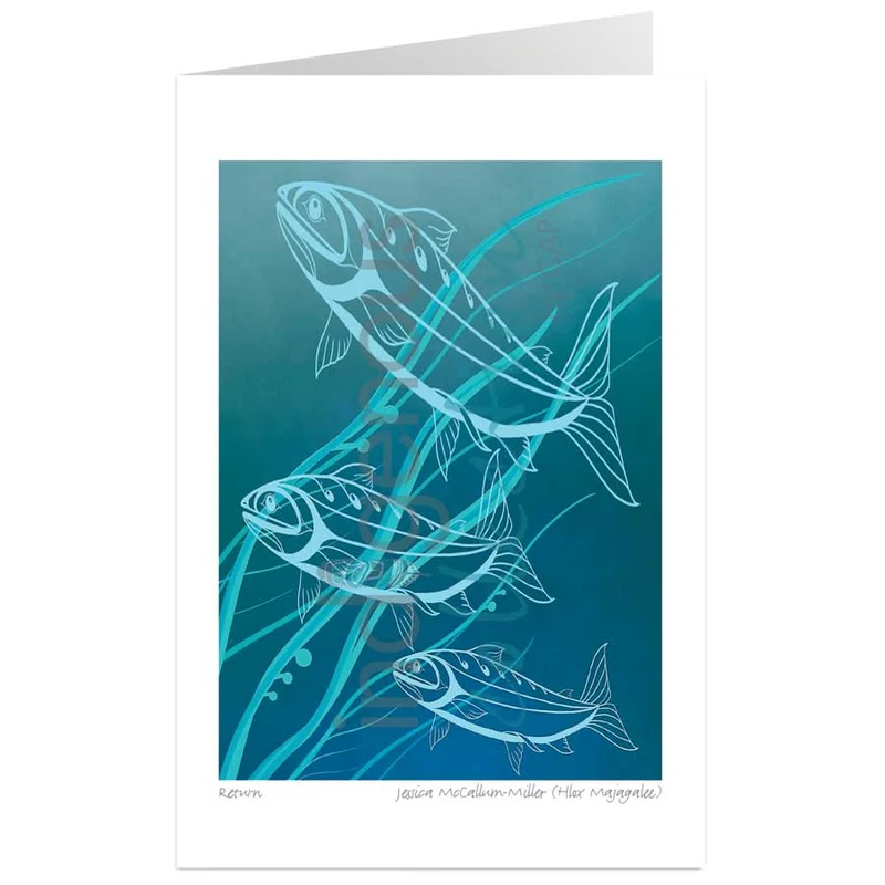 Return Wall Art, artwork by Indigenous artist Jessica McCallum-Miller