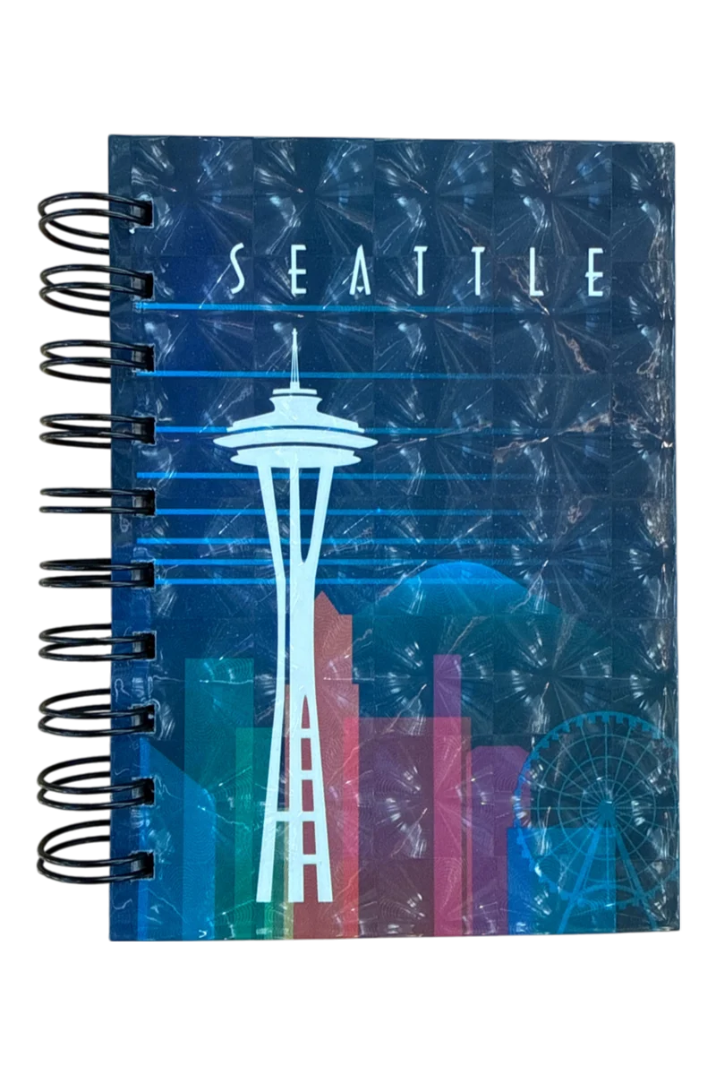 Mini Spiral Seattle Journal 4 x 5.5"