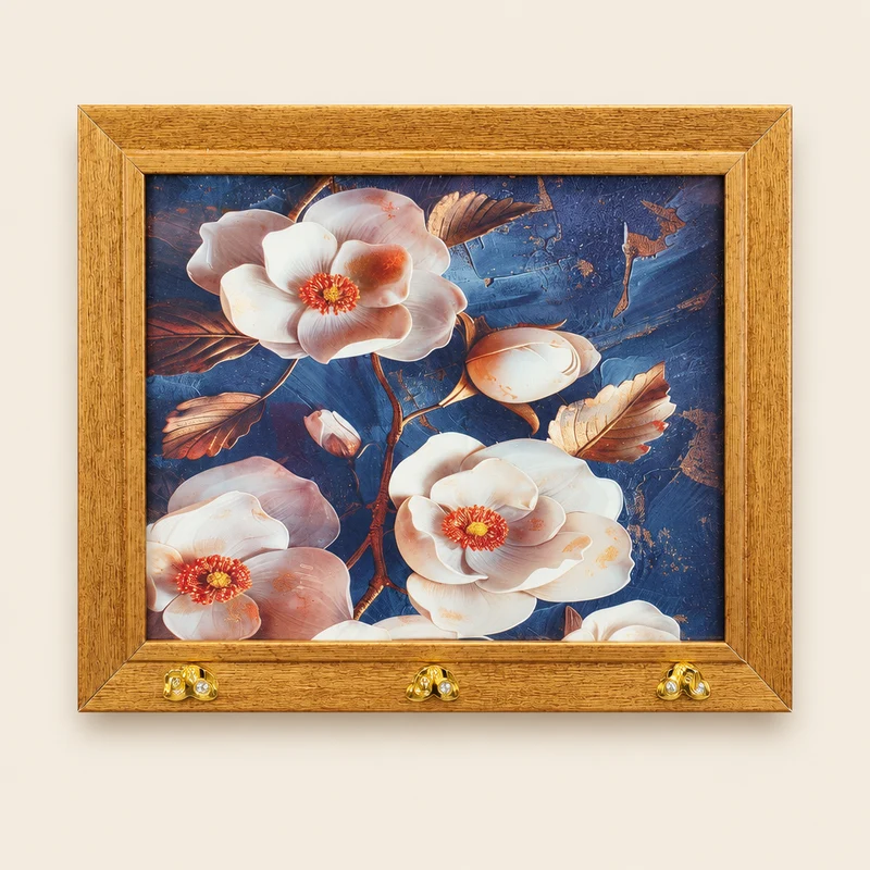 لوحة غطاء عداد كهرباء فاخرة — 38×31 سم — تصميمين زهوري