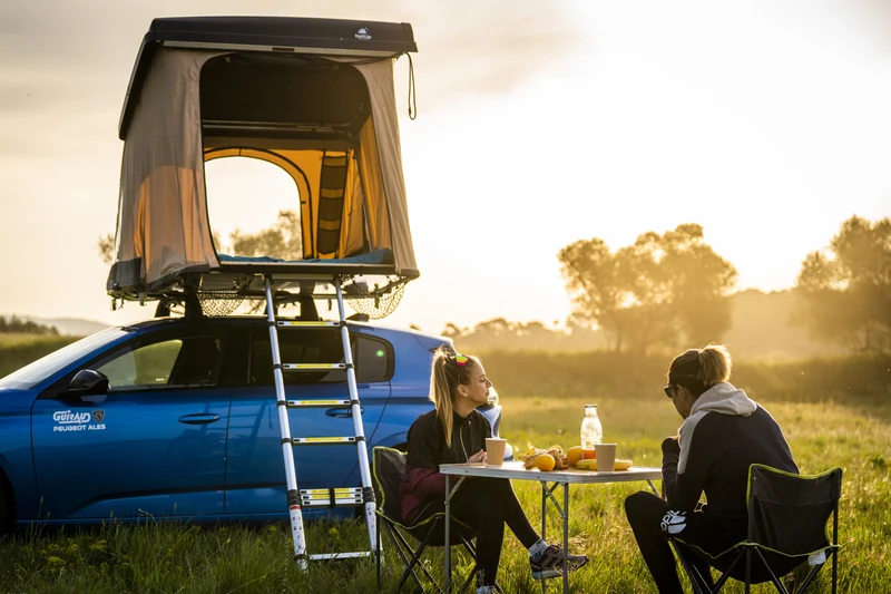 Daktent Naïtup TRIUP - slapen onder de sterren - 2 volwassenen en 1 kind