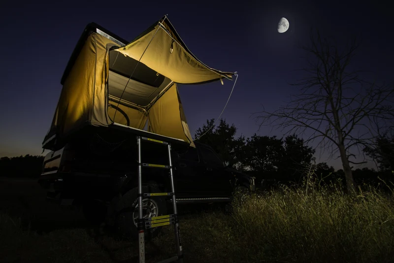 Daktent Naïtup TRIUP - slapen onder de sterren - 2 volwassenen en 1 kind