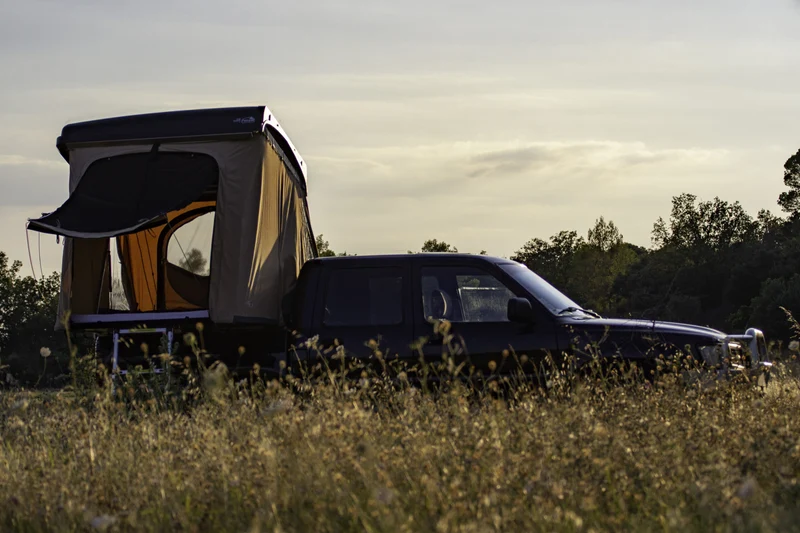 Daktent Naïtup TRIUP - slapen onder de sterren - 2 volwassenen en 1 kind