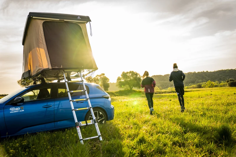 Daktent Naïtup TRIUP - slapen onder de sterren - 2 volwassenen en 1 kind