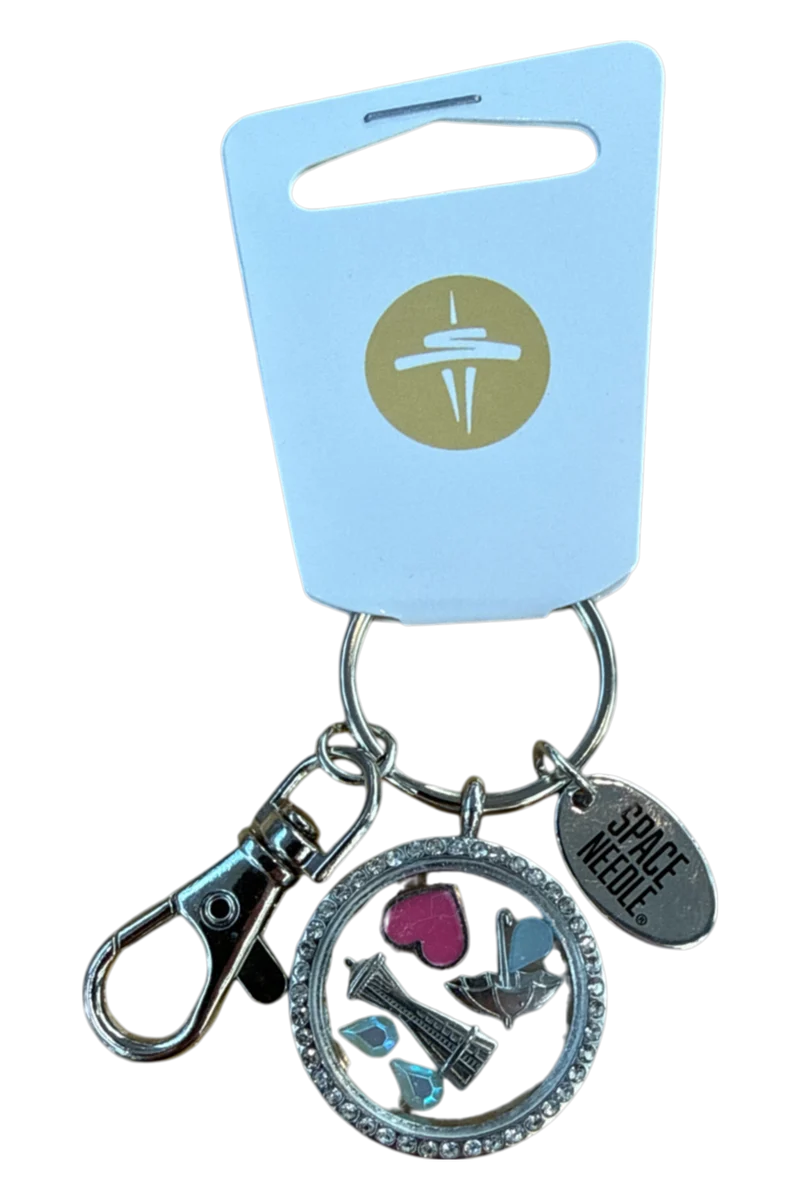 Acrylic Key Chain with Bling