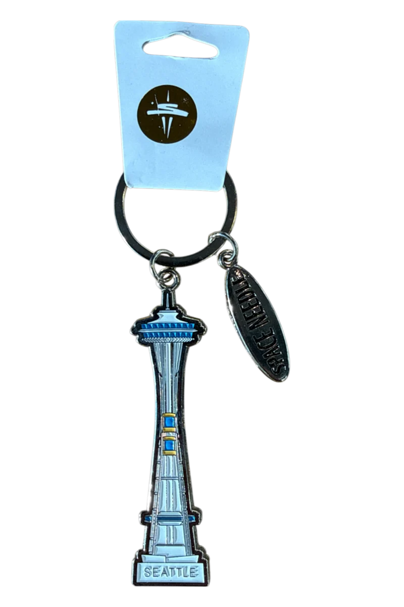 Pewter Double Elevator Key Chain