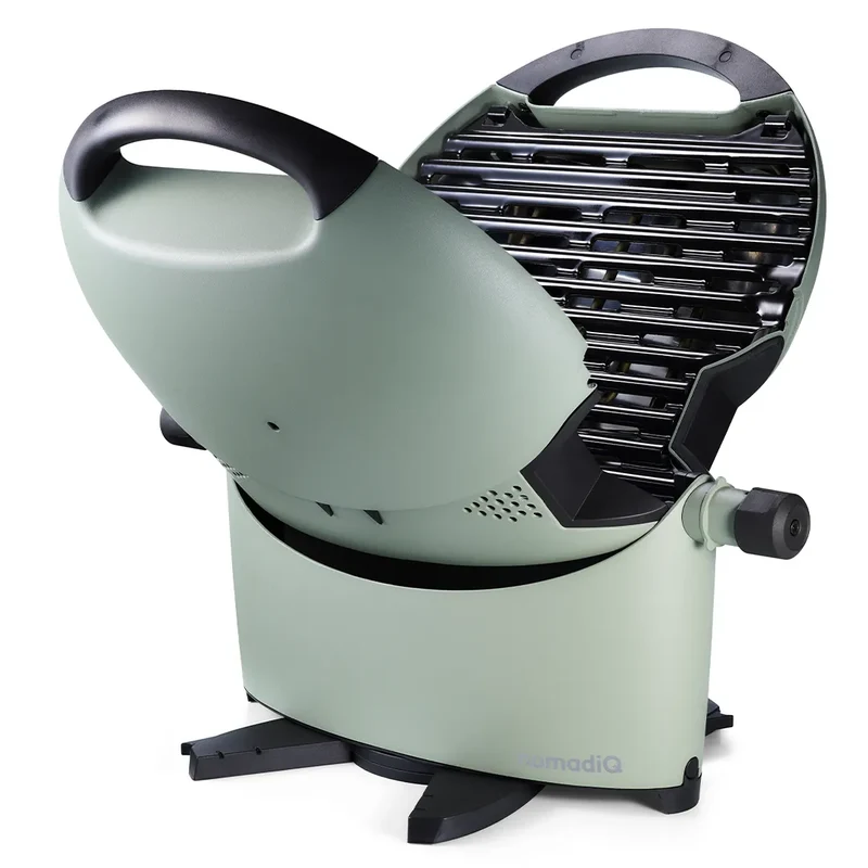 Draagbaare E-BBQ Cement grijs - Nomadiq